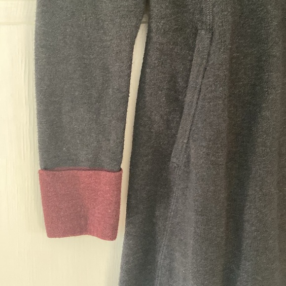 Cynthia Rowley Sweater Knit Dress Cowl Neck Womens Size XS Pocket Front Casual - Picture 2 of 5